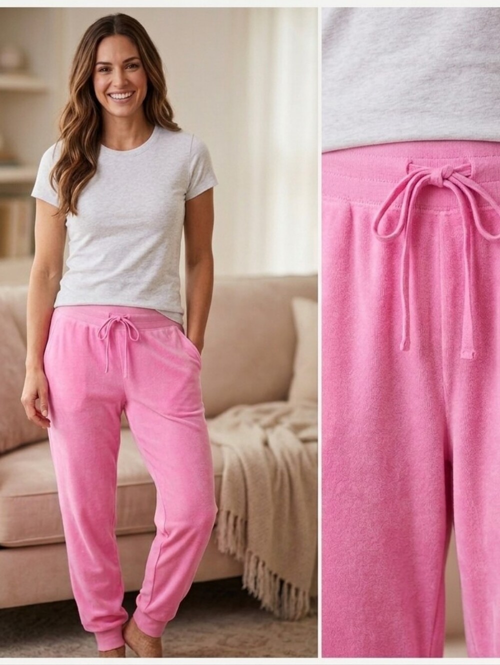 🩷Victoria's Secret Velour Joggers🩷 - Picture 6 of 11